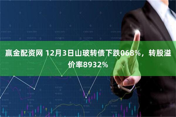 赢金配资网 12月3日山玻转债下跌068%，转股溢价率8932%